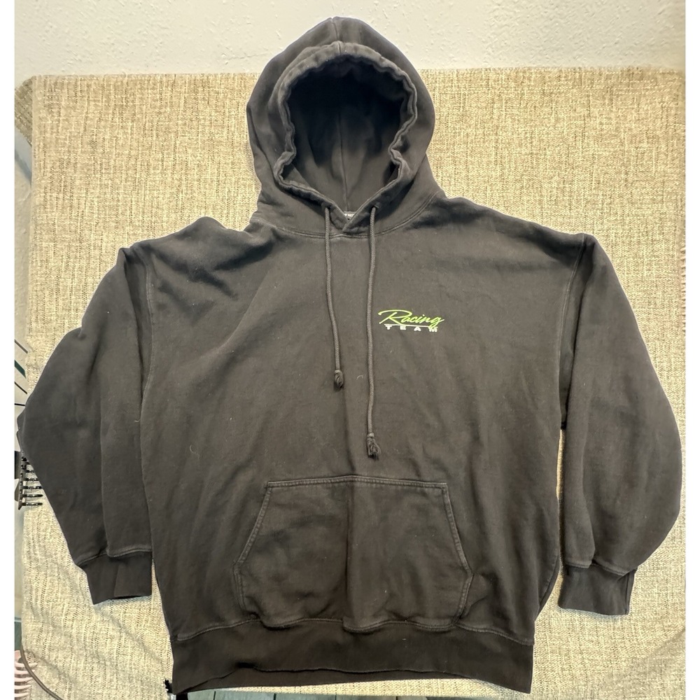 Nascar Tristan Roberts 95 Racing Team Hoodie Men's XXL‎ Long Sleeve Black NASCAR